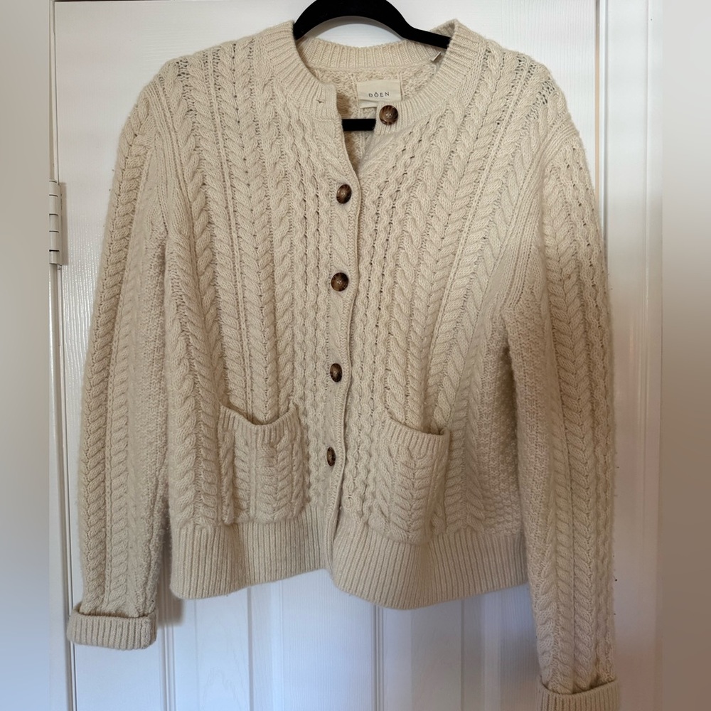Doen Chunky Knit Cardigan